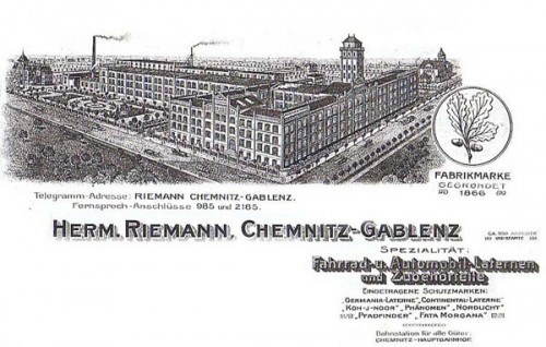 Firmenprospekt um 1910